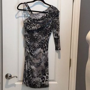 Cache one shoulder dress